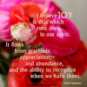 I believe JOY blog