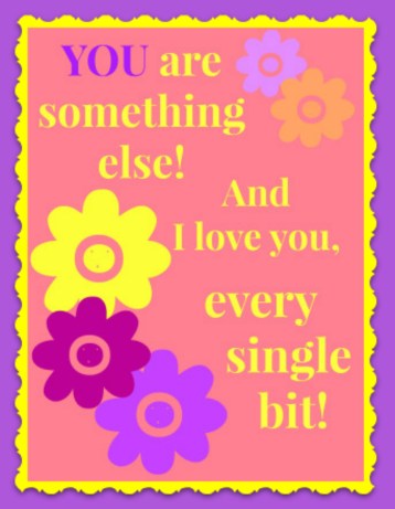 This one is her favorite, and she wants to give it to her two daughters in a frame.