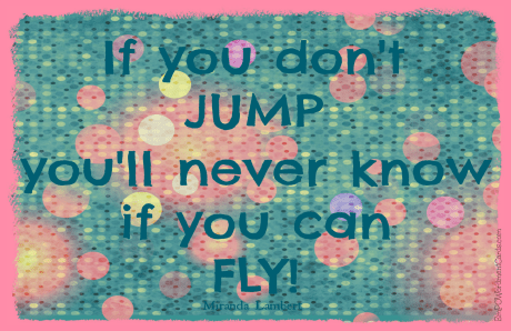 Yes, this is my life these days. I just keep on jumpin'. And hey, this is a card you can buy! Cool, huh? Just click on it.